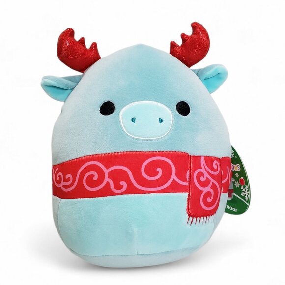 Squishmallows Wyndmoor the Moose 8" Christmas Squad B Plush - Picture 1 of 5